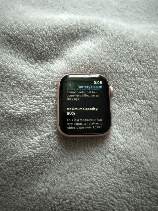 Apple watch series 5 40 mm rose gold gps