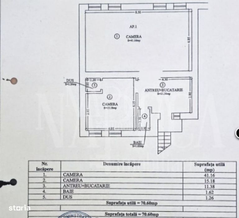 Apartament 2 camere de vanzare in Centru, Cluj Napoca — fotografia 1