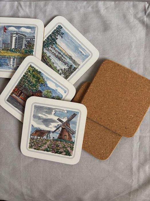 Подложки за сервиране на чаши