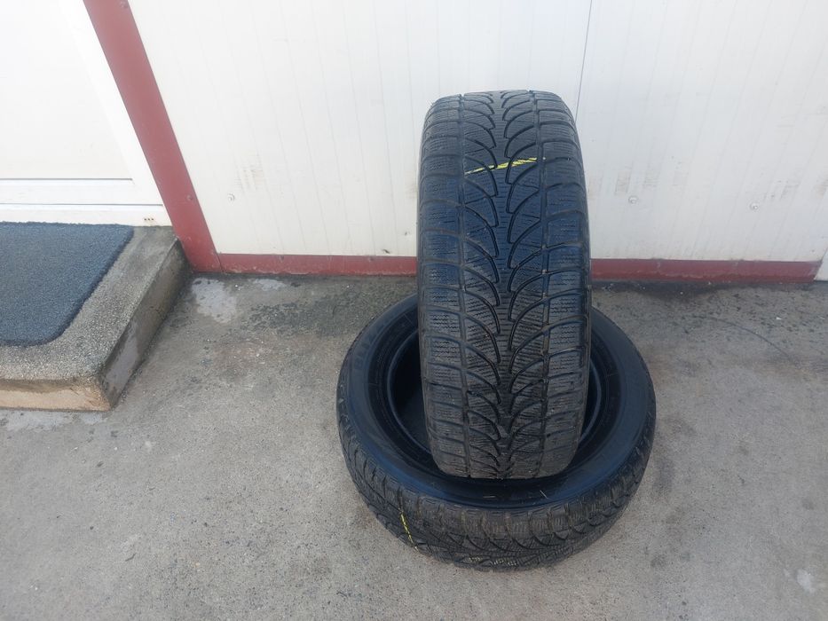 100 lei bucata! Doua anvelope M+S/IARNA 215 55 r16 Bridgestone