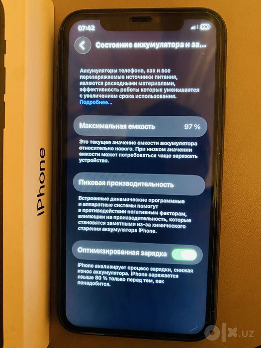 Iphone 11 128 gb xolati yaxshi