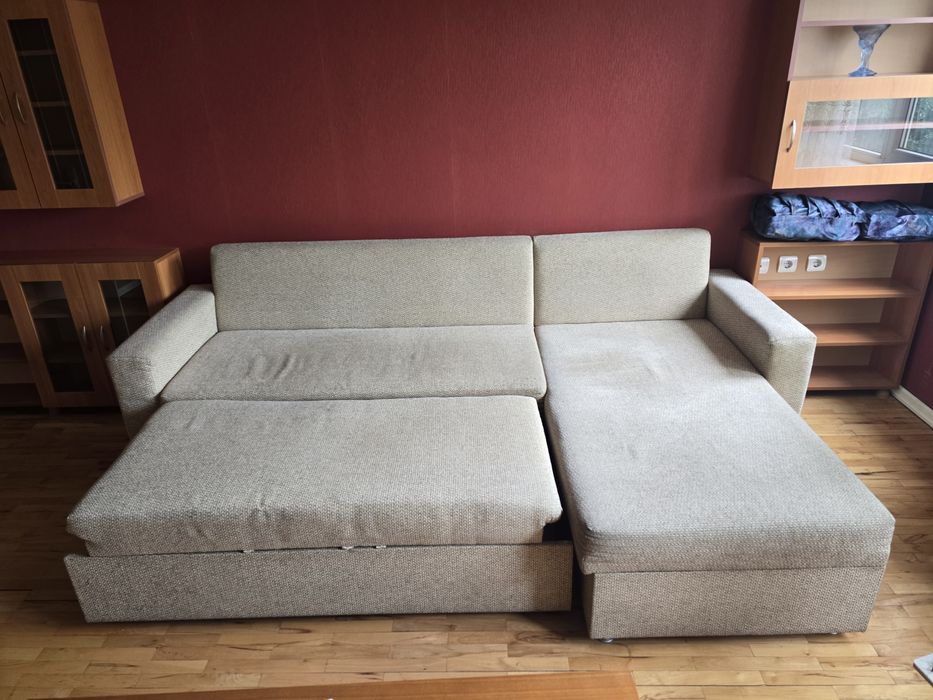 Ъглов диван от 2 части