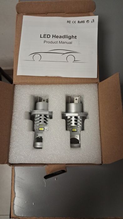 Led крушки с лупи XSTORM H4/X4 30000LM 12V 100w/