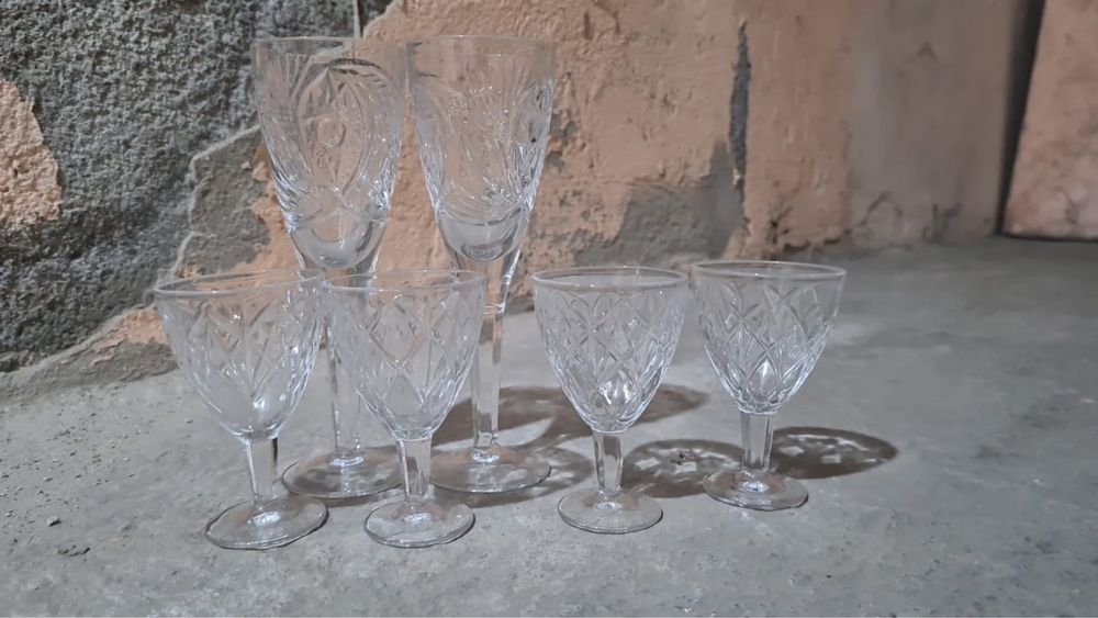 Хрустальные бокалы