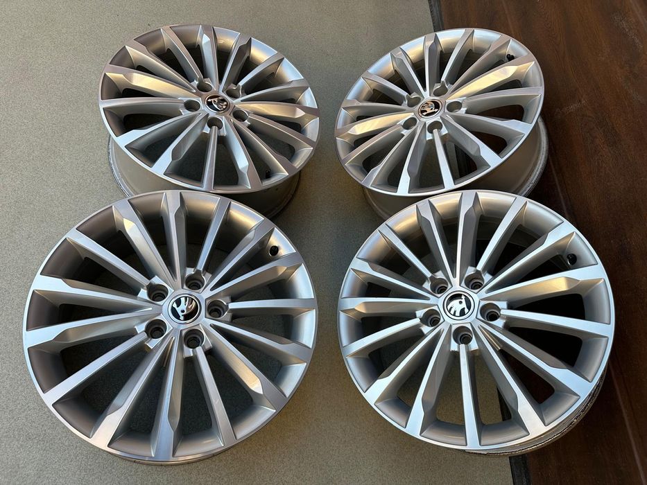 Jante 18 5×112 Originale Skoda Kodiaq Karoq Octavia Superb, Vw Tiguan