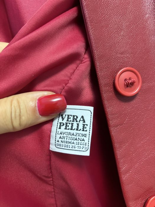 Sacou de piele marimea M, made in Italy