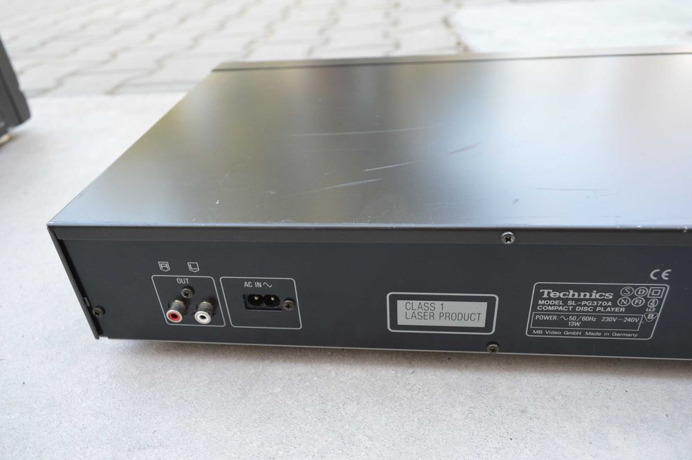 Cd player Technics SL PG 370 A