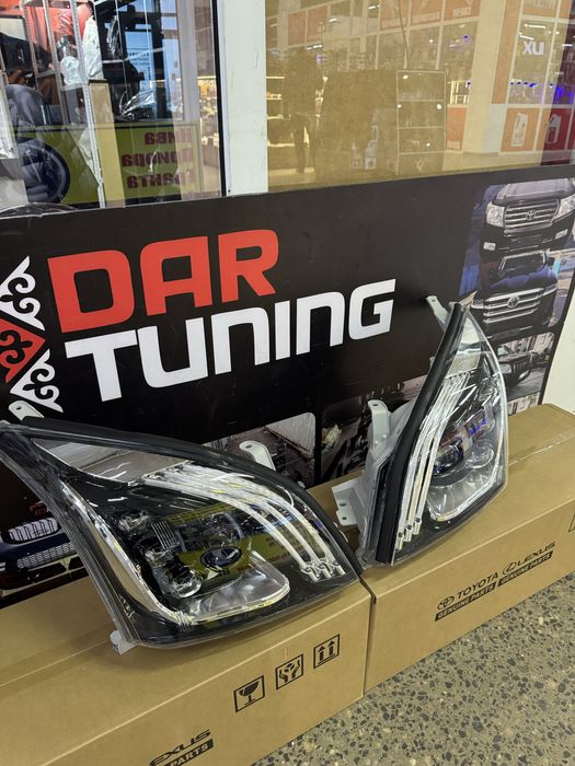 Prado 120 передние Led фары