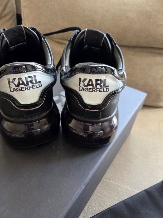Оригинални кожени  маратонки Karl Lagerfeld