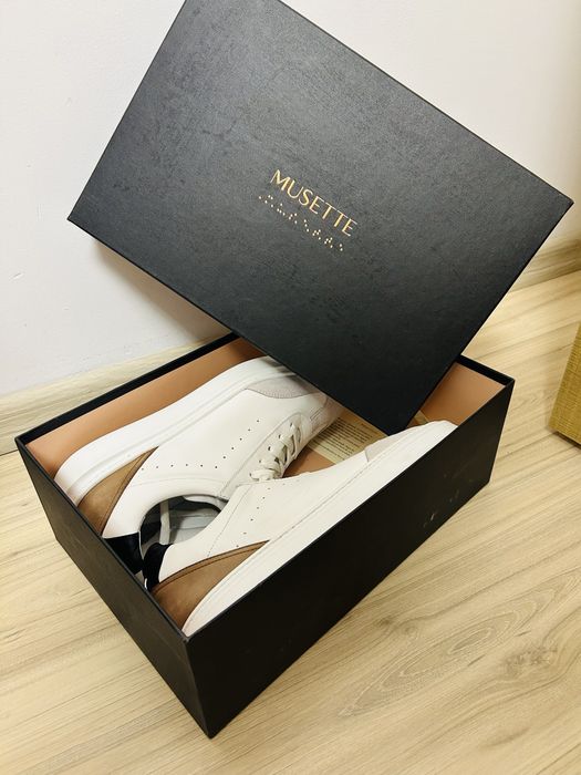 Pantofi casual/sport Musette barbati 42 - piele naturala