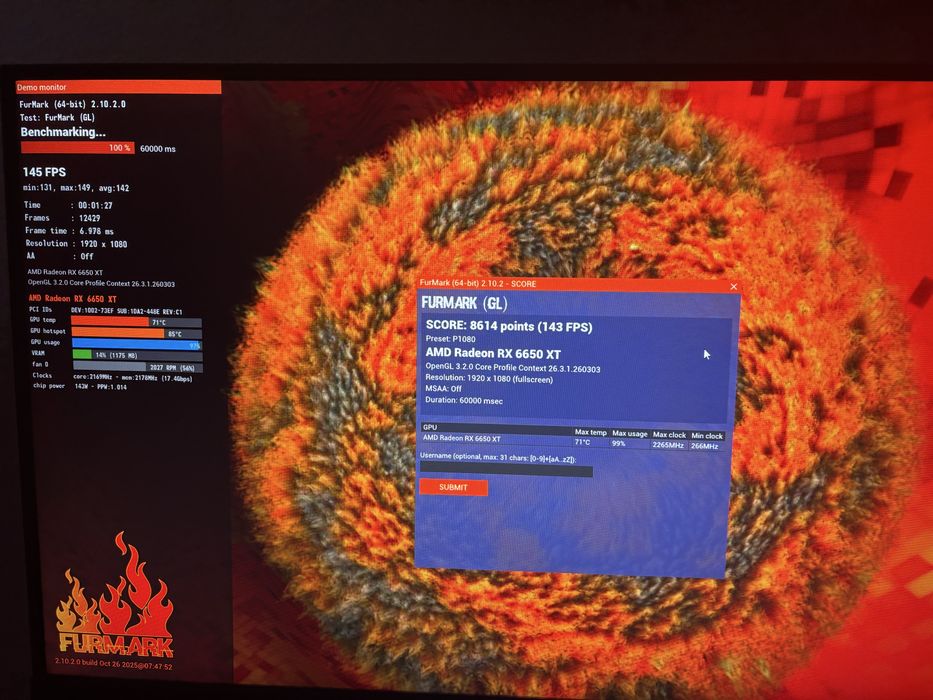 Placa video RX 6650 XT