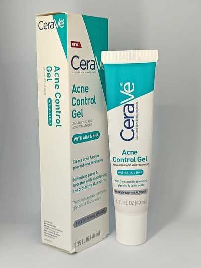 Cerave Acne Control Gel,Akne va husnbuzar va qora nuqtaga qarshi gel