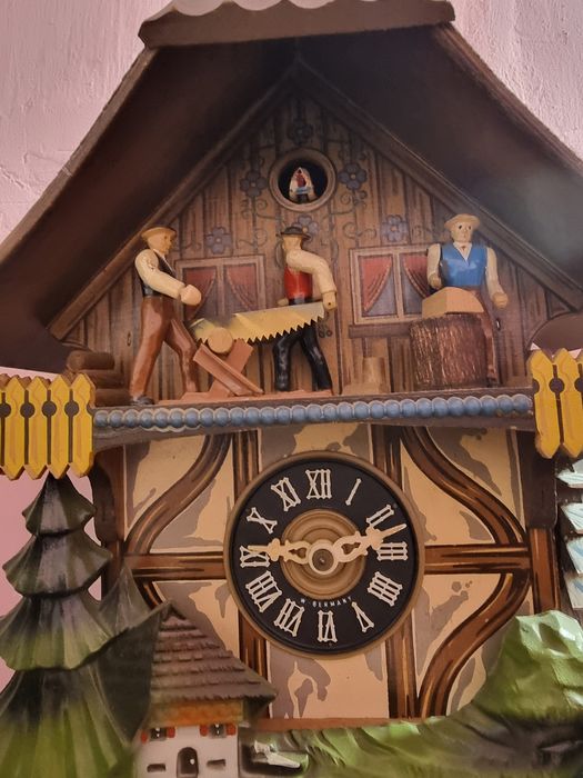 Ceas cu cuc german,mecanic