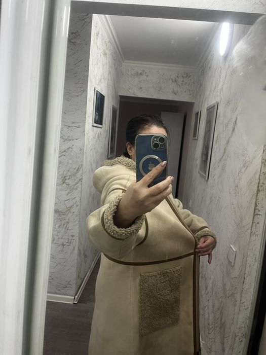 Шубка тедди двухстороняя