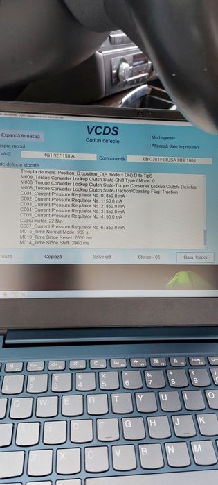 Cutie viteze ZF8HP-55 defecta