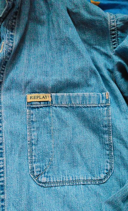 Cămașă Replay denim