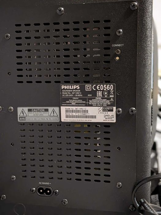 Soundbar Philips HTL7140B, 5.1, 320W, Bluetooth, NFC, Ambisound