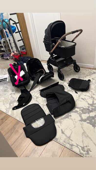 Коляска Kidilo новая черная