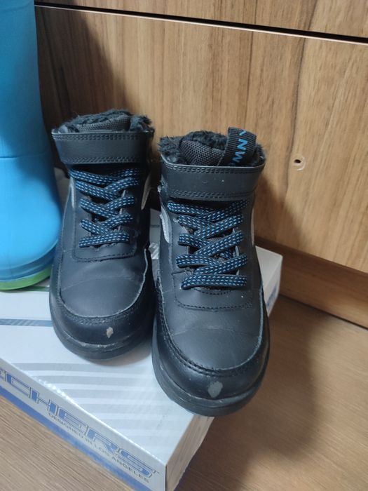 Зимни гумени ботуши размер 30/31 и зимни топли боти р-р 30 - 2 чифта