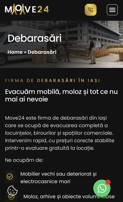 Debarasari mutari si transport.Duba mare+Manipulat.Cel mai bun pret !