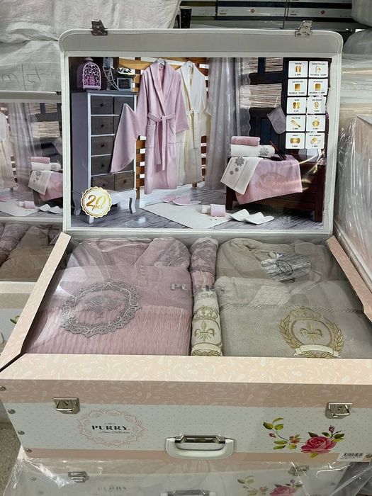 Турецкий банный комплект 20 предметов  доставка бесплатно