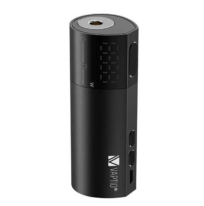 Mod tigara Vaptio VEX100 negru (black) cu display retro