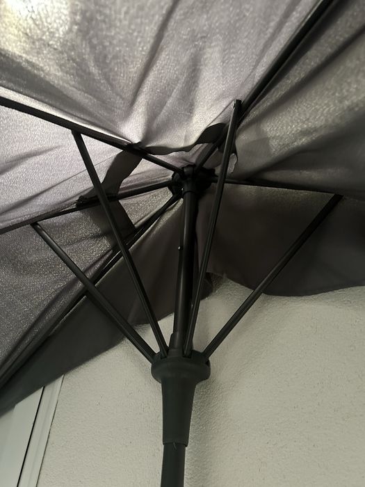 Чадър за балкон половинка + стойка