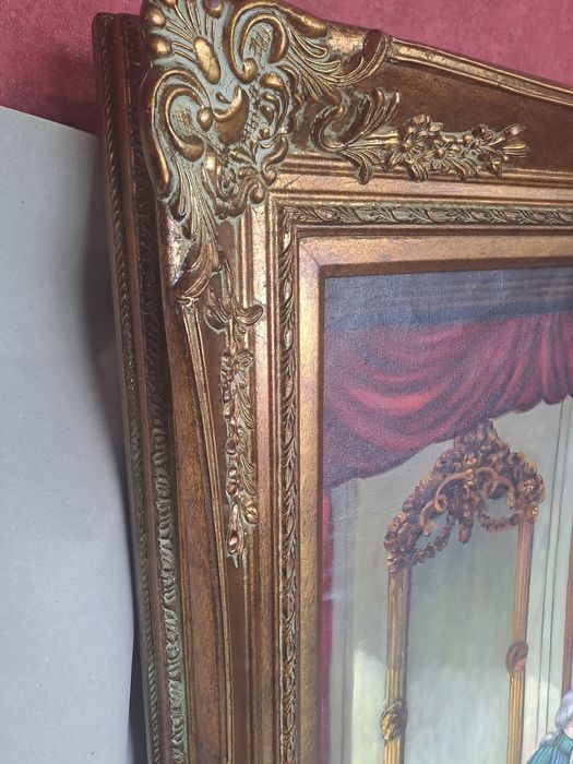 Tablou pictat stil baroc