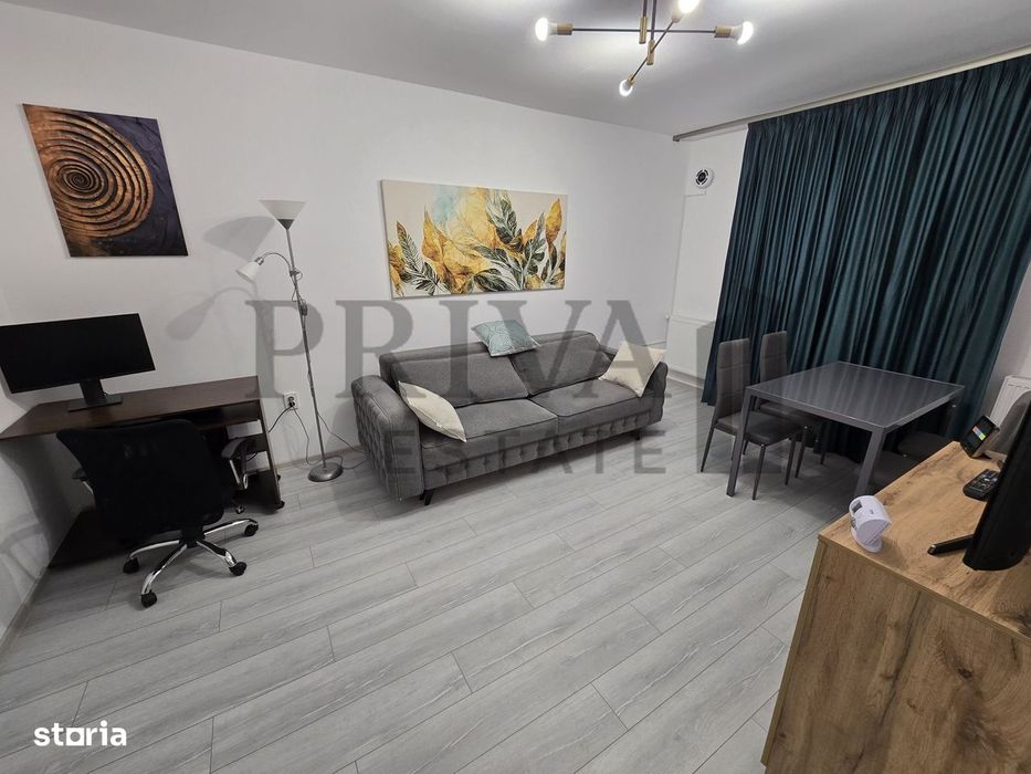 Apartament mobilat 2 camere, 53 mp, 2 parcări,Giroc