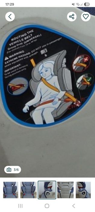 Scaun auto isofix Star Wars