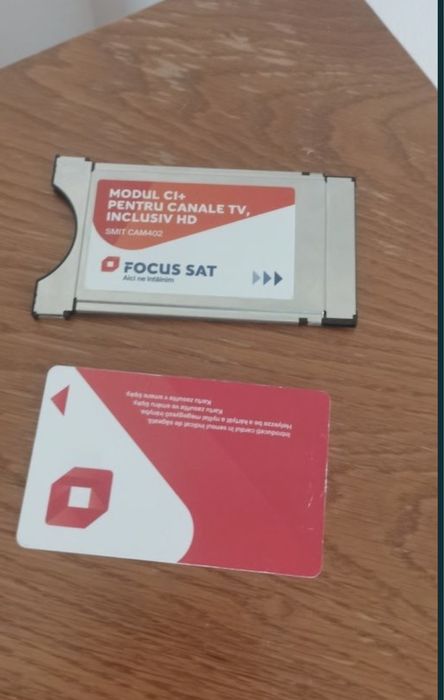 Vând Kid card Modul CI + echipamente de recepție Focus Sat Ki