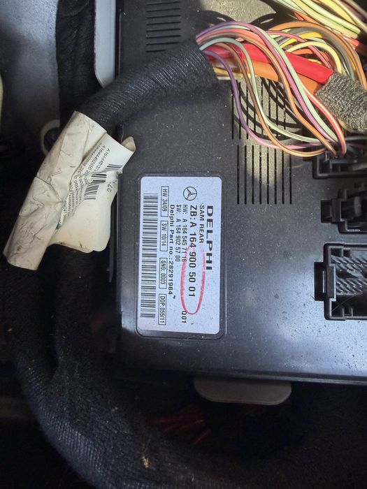 Заден САМ модул Mercedes benz ML W164 мерцедес мл в164 sam modul