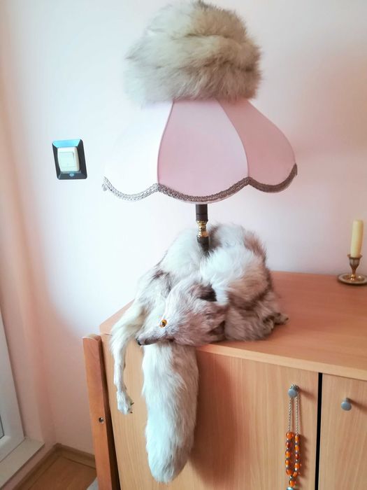 Шапка и яка от сибирска лисица, нови