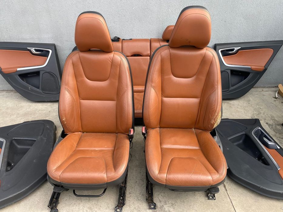 Interior piele cu incalzire scaune fata VOLVO V60 2011-2018