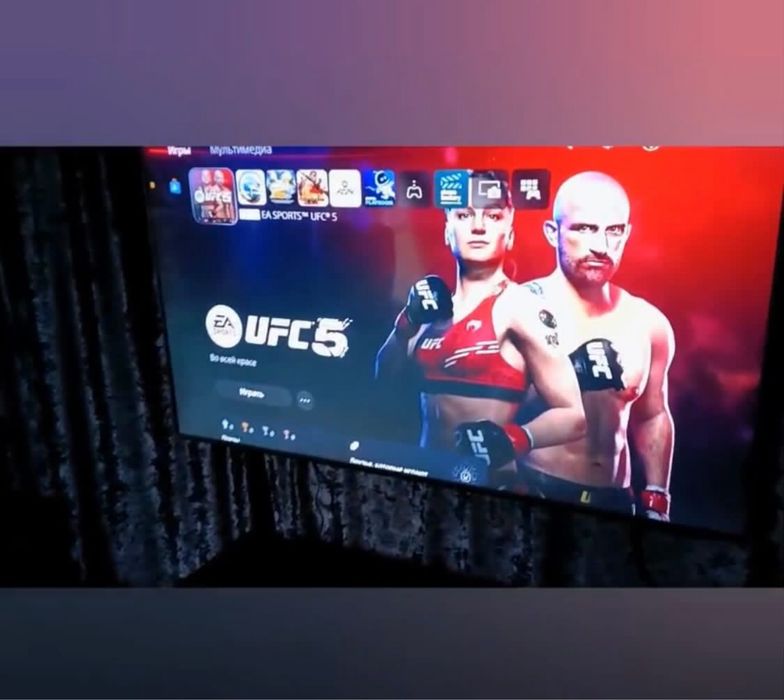 Телевизор с плестейшеном PS5