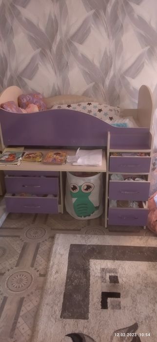 Кровать детская чердак.