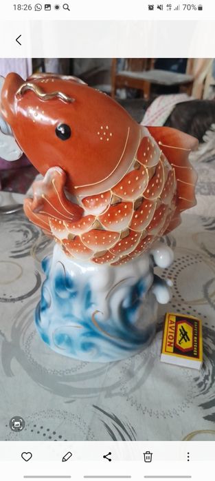 Советский сувенирный набор "Рыбки"