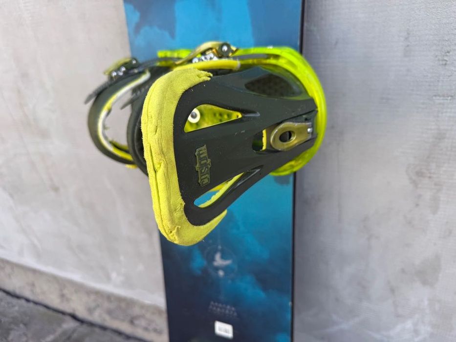 Placa snowboard Burton Process Experience 159cm cu legături Burton Custom