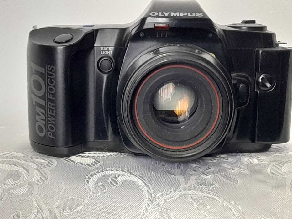 Aparat foto Olympus OM101 Power Focus + Nikon F50