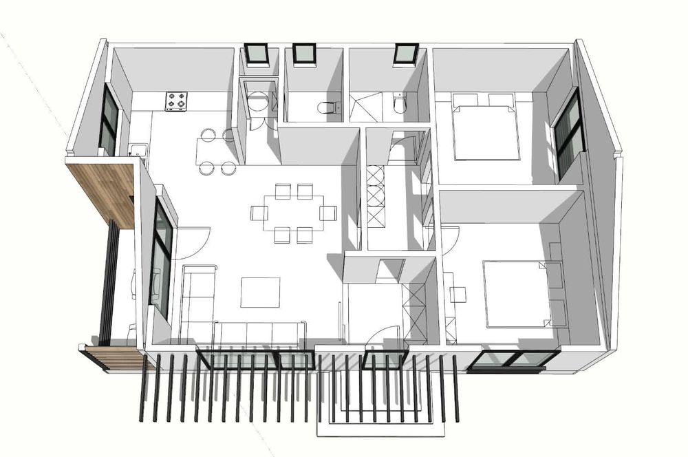 Vindem case modulare din panouri sandwich făcute pe structură metalică