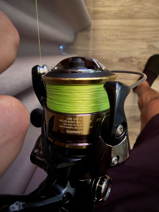 Major Craft First Cast 602L + Shimano C2000HG