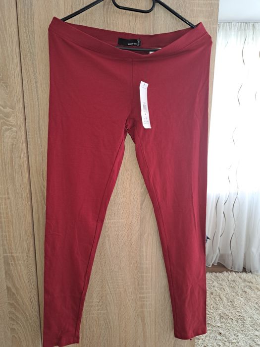 Дамски дълъг червен клин