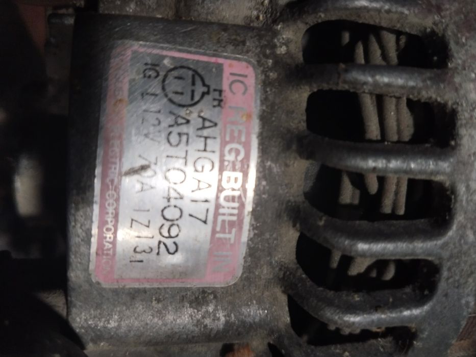 Генератор на Honda civic 1.6 объем