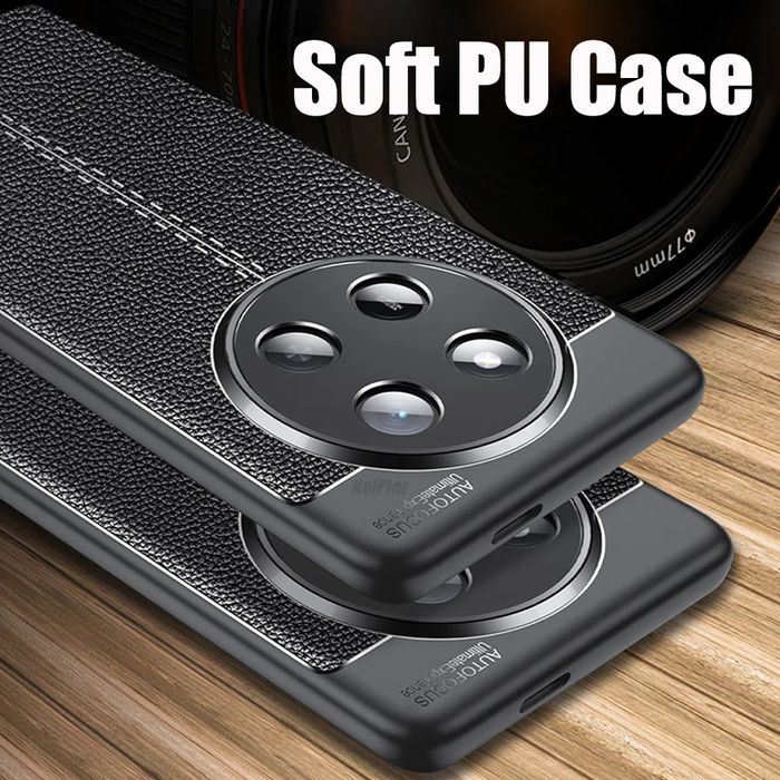 Honor Magic 7 Lite / 7 Pro / Лукс кейс гръб кожена шарка