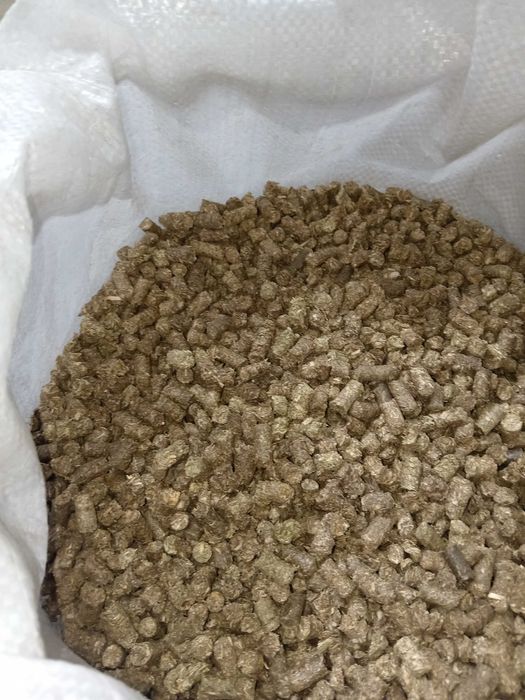 Гранулированная люцерна.