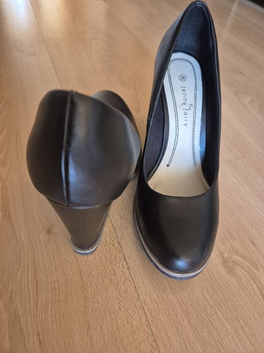 Pantofi cu talpa înaltă wedge Deichman