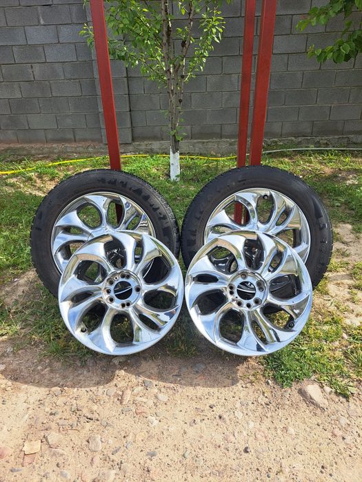 Продам Хромовый Диск R17 с резиной