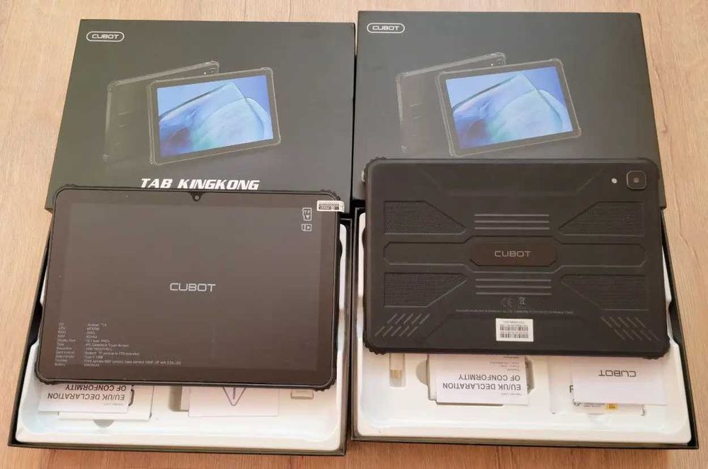 Cubot Tab KingKong 16GB RAM 256GB ROM Таблет с IP68 защита