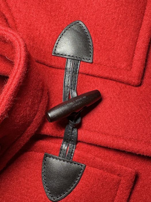 Haina Saint Laurent  cu lambskin la inchizatoare