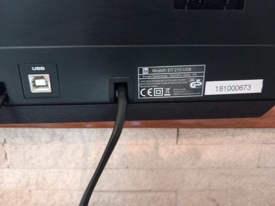 Pikup Dual DT210 USB Full Automatic